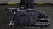 Темный скин для Sturmpanzer I Bison для World Of Tanks миниатюра 2