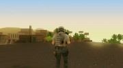 Modern Warfare 2 Soldier 19 для GTA San Andreas миниатюра 3
