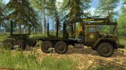 Урал 4320 Лесовоз для Farming Simulator 2015 миниатюра 3