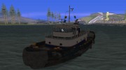 GTA V Buckingham Tug Boat IMVEHFT для GTA San Andreas миниатюра 5