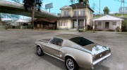 Ford Mustang Fastback для GTA San Andreas миниатюра 3
