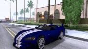 Dodge Viper GTS-R Concept для GTA San Andreas миниатюра 1