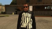 Толстовка Straight Outta Compton para GTA San Andreas miniatura 1