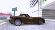 Dodge Viper SRT10 Impostor Tuning для GTA San Andreas миниатюра 5