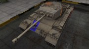 Качественный скин для Caernarvon для World Of Tanks миниатюра 1