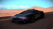 Lamborghini Gallardo LP 570-4 2011 Police v2 для GTA San Andreas миниатюра 1
