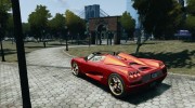 Koenigsegg CCRT для GTA 4 миниатюра 3