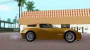 Spada Codatronca TS Concept 2008 para GTA San Andreas miniatura 5