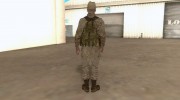 Скин Советского Солдата для GTA San Andreas миниатюра 3