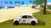 Volkswagen Beetle Herby для GTA San Andreas миниатюра 2