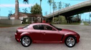 Mazda RX8 для GTA San Andreas миниатюра 5