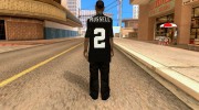 Black Jersey para GTA San Andreas miniatura 3