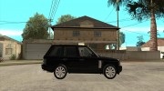 Land Rover Range Rover Supercharged 2008 for GTA San Andreas miniature 5