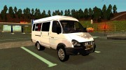 ГАЗ-3221-288 ГАЗель-Бизнес para GTA San Andreas miniatura 2