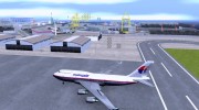 Boeing 747-400 Malaysia Airlines para GTA San Andreas miniatura 2
