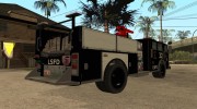 MTL Fire Truck GTA V for GTA San Andreas miniature 4