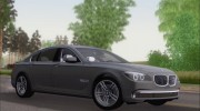 BMW 7 Series F02 2012 для GTA San Andreas миниатюра 5