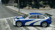 BMW M3 GTR NFS MOST WANTED for GTA 4 miniature 2