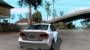 Honda Civic FD BlueKun для GTA San Andreas миниатюра 4