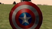 Captain America shield v2 para GTA San Andreas miniatura 1