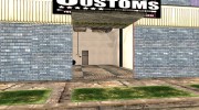 Гараж перекраски машин Los Santos Customs для GTA San Andreas миниатюра 3