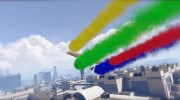 Stunt Plane Smoke (4x Rainbow Colors) para GTA 5 miniatura 3