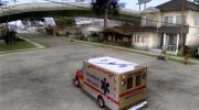 Ford E-350 Ambulance 2 для GTA San Andreas миниатюра 3