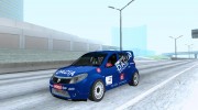 Dacia Sandero Rally para GTA San Andreas miniatura 1