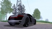 Audi R8 custom for GTA San Andreas miniature 4