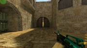 Cyan-black M4 with BvB для Counter Strike 1.6 миниатюра 1