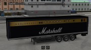 Marshall Amplifier Trailer для Euro Truck Simulator 2 миниатюра 3