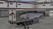 Fish Trailers Pack para Euro Truck Simulator 2 miniatura 2