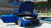 Audi TT RS 2013 v1 для GTA 5 миниатюра 13