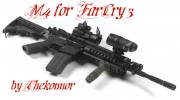 M4 from FarCry 3 para GTA San Andreas miniatura 3