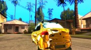 Lada Granta - ВАЗ 2190 GOLD для GTA San Andreas миниатюра 3
