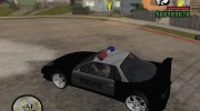 Supergt police Car для GTA San Andreas миниатюра 4