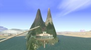 Остров(Mounth Island On The Water) для GTA San Andreas миниатюра 3