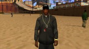 Кепка boss black для GTA San Andreas миниатюра 1