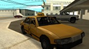 Echo Taxi Sa style для GTA San Andreas миниатюра 3