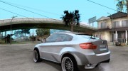 BMW X6 Tuning para GTA San Andreas miniatura 3