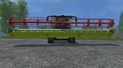 Жатки Claas Vario для Farming Simulator 2015 миниатюра 1