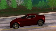 Alfa Romeo 8С Competizione для GTA San Andreas миниатюра 2