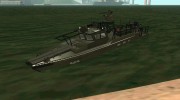 CB90-Class Fast Assault Craft BF4 для GTA San Andreas миниатюра 1