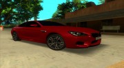 BMW M6 F13 Coupe for GTA San Andreas miniature 3