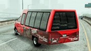 TMZ Tourbus для GTA 5 миниатюра 3