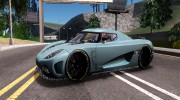Koenigsegg Agera for GTA San Andreas miniature 3