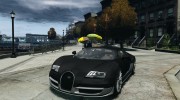 Bugatti Veyron Super Sport 2010 для GTA 4 миниатюра 1