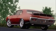 Pontiac GTO 1968 для GTA San Andreas миниатюра 19