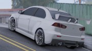 Mitsubishi Lancer X RAY-Racing Edition HD для GTA San Andreas миниатюра 2