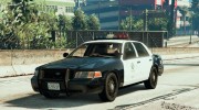 Crown Victoria Police with Default Lightbars for GTA 5 miniature 1